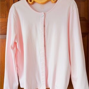 L.L. Bean Soft Pink Cotton Top